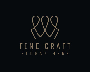 Clothing Thread Knitting logo design