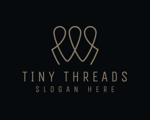 Clothing Thread Knitting logo design