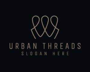 Clothing Thread Knitting logo design