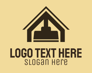Cleaning Services - Vacuum Cleaner House Maintenance logo design