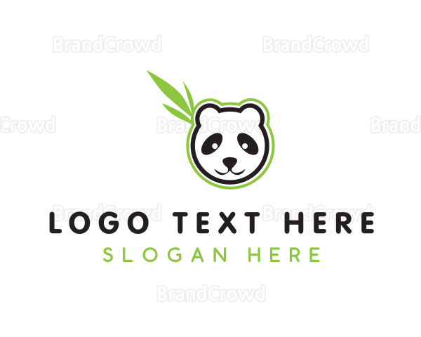 Leaf Panda Wildlife Logo