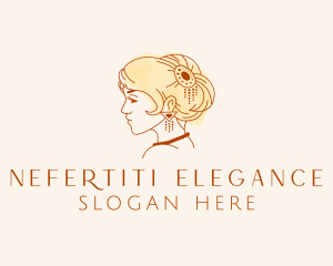 Elegant Woman Jewelry logo design