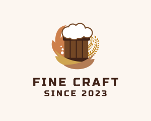 Craft Beer Alcohol logo design