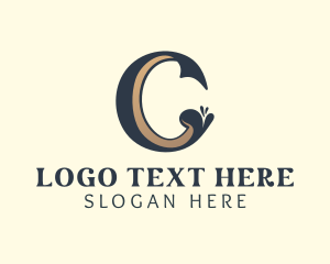 Tailoring - Beauty Boutique Letter C logo design