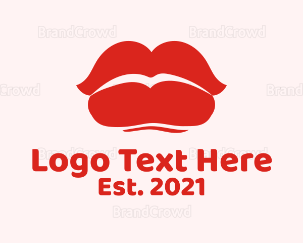 Sexy Red Lips Logo