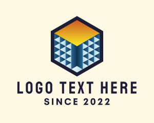 Software - Construction Property Cube logo design