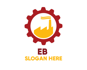 Machinery - Industrial Factory Gear logo design