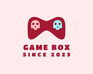 Xbox - Skull Gaming Controller logo design