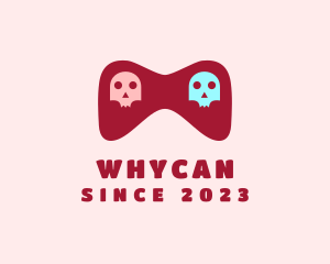 Video Game - Skull Gaming Controller logo design