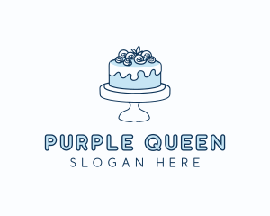 Cake Baking Dessert Logo