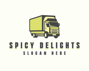 Logistics - Cargo Truck Dispatch logo design