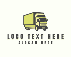 Construction - Cargo Truck Dispatch logo design