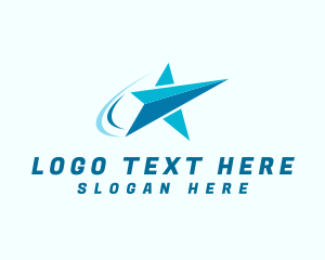 Logistic - Star Arrow Travel logo design