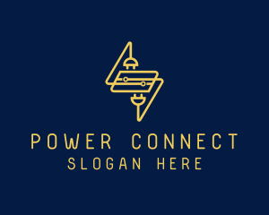Plug - Electrical Circuit Plug logo design