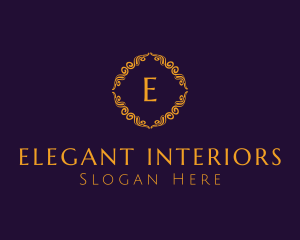 Elegant Frame Salon logo design