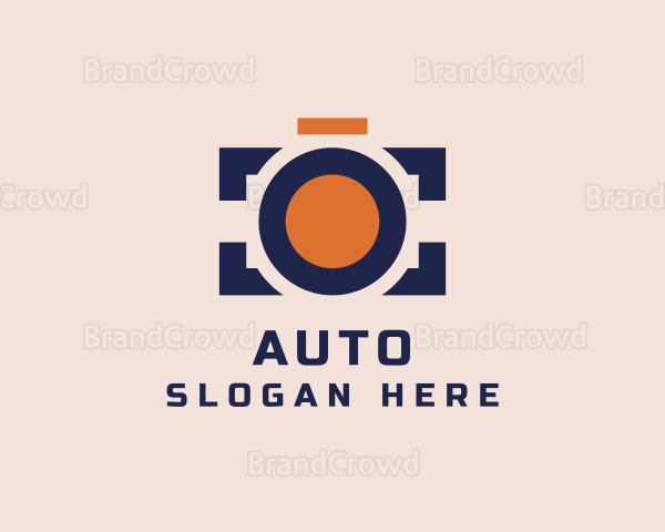 Camera Lens Photography Logo