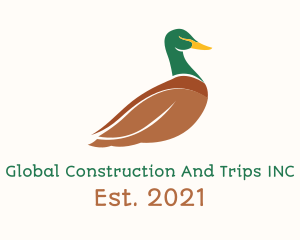 Vet - Mallard Duck Bird logo design