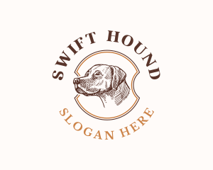 Hound Dog Grooming logo design