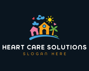 Children Educational Daycare logo design