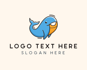 Whale - Whale Ticket Coupon logo design