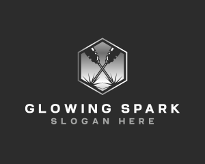 Laser Engraving Machinist logo design