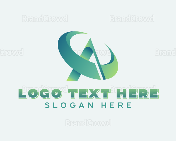 Professional Business Letter A Logo