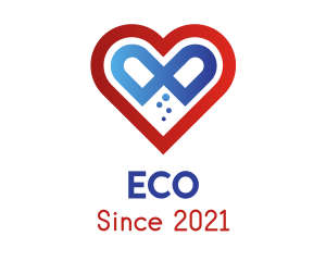 Paramedic - Heart Capsule Medication logo design
