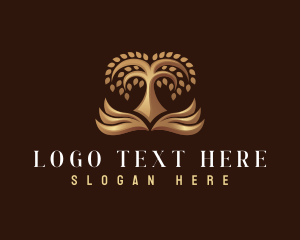 Notebook - Premium Tree Book logo design