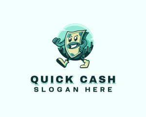 Cash - Money Dollar Cash logo design