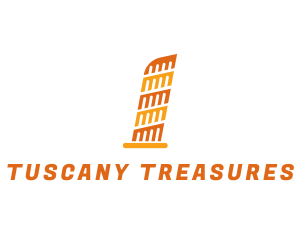 Tuscany - Leaning Tower of Pisa Landmark logo design