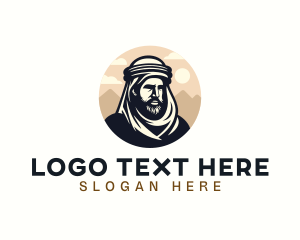 Cultural - Cultural Bedouin Man logo design