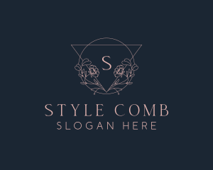 Floral Beauty Styling logo design