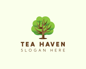 Eco Oak Tree Environmental  logo design