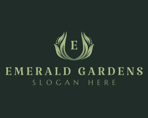 Natural Herbal Leaves logo design