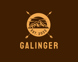 Adventure - Mountain Camping Adventure logo design