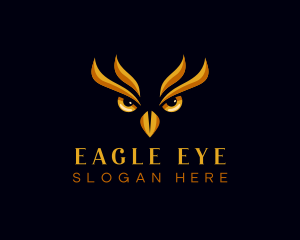 Owl Eyes Aviation logo design