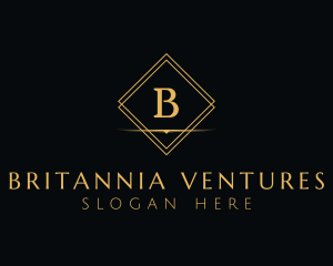 Premium Elegant Diamond logo design