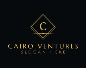 Premium Elegant Diamond logo design