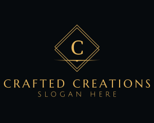 Premium Elegant Diamond logo design