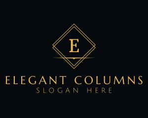 Premium Elegant Diamond logo design