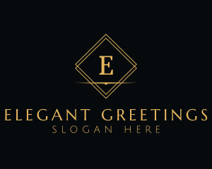 Premium Elegant Diamond logo design