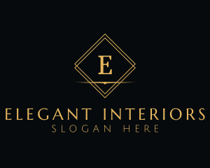 Premium Elegant Diamond logo design