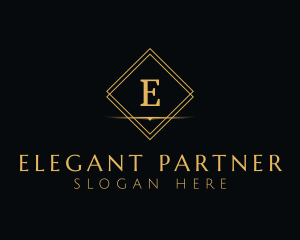 Premium Elegant Diamond logo design