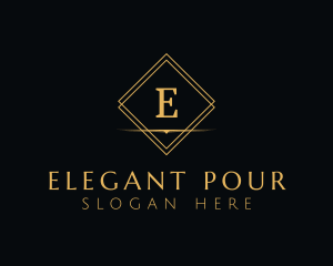 Premium Elegant Diamond logo design