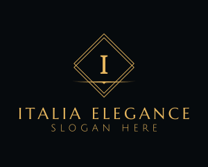 Premium Elegant Diamond logo design