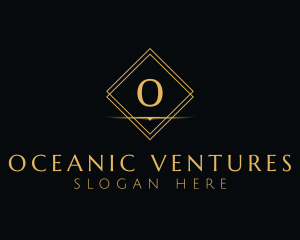 Premium Elegant Diamond logo design