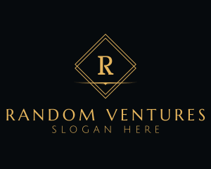 Premium Elegant Diamond logo design