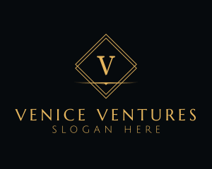 Premium Elegant Diamond logo design