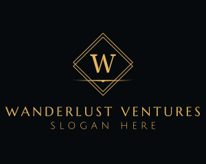 Premium Elegant Diamond logo design