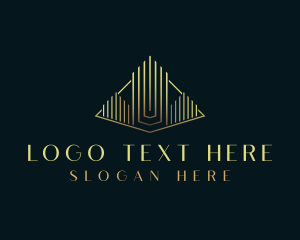 Hotel - Deluxe Property Realty logo design